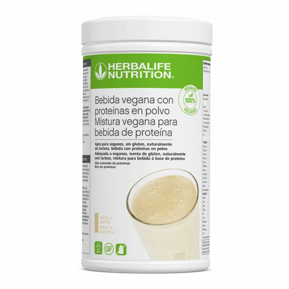Bebida vegana con proteínas en polvo Herbalife 1 bebida-vegana-proteinas