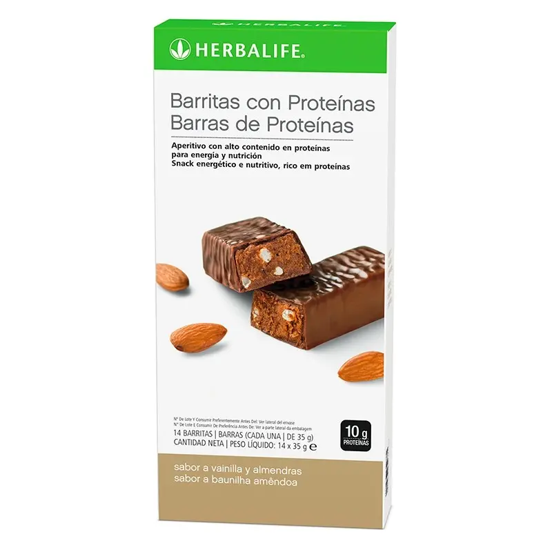 Barritas con proteínas Herbalife vainilla y almendra 1 barritas-herbalife-con-proteinas-vainilla-con-almendras