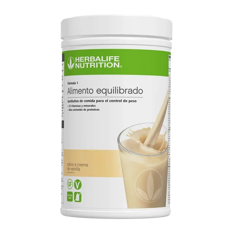 Batido Fórmula 1 Herbalife Crema de Vainilla 550g 1 batidor-formula-1-Herbalife-vainilla-550-g