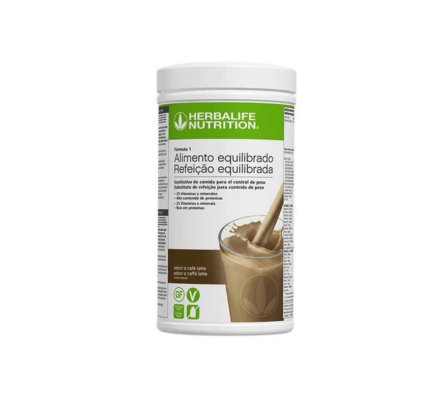 Batido Fórmula 1 Herbalife café Latte 1 batido formula 1 Cafe latte