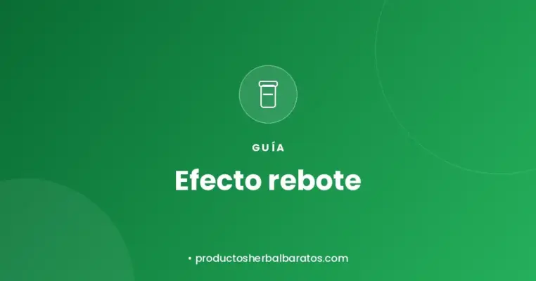 Guía sobre el efecto rebote y cómo evitarlo