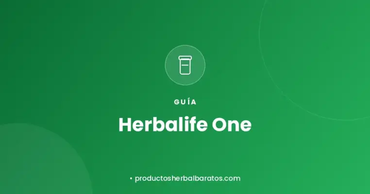 Guía de Herbalife One paso a paso