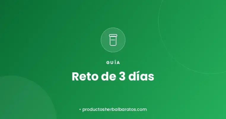 Guía sobre el reto de 3 días de Herbalife
