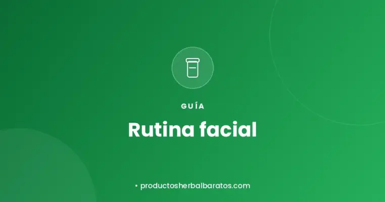 Guía de rutina facial con productos Herbalife